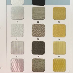 Textured Foamed Embossing Film
