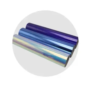 Holographic vinyl fabric