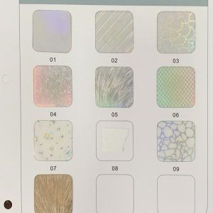 Holographic-Clear-Textured-Embossing-Film