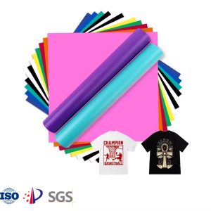 Wholesale Premium HTV Easy Cut PU Sheet Flex Heat Transfer Vinyl Rolls Premium Printing Materials Transfer Paper Film